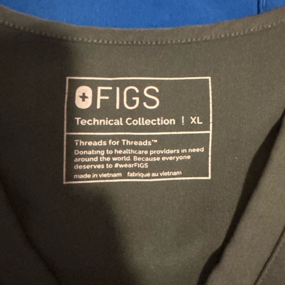 Figs Black Technical Collection Scrub Pants - Picture 5 of 10